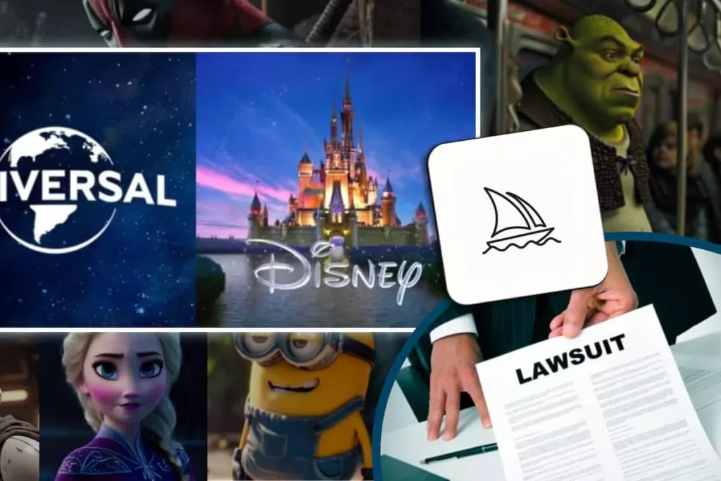 شکایت دیزنی و یونیورسال از میدجرنی به‌علت نقض کپی‌رایت آفتاب وطن.webp