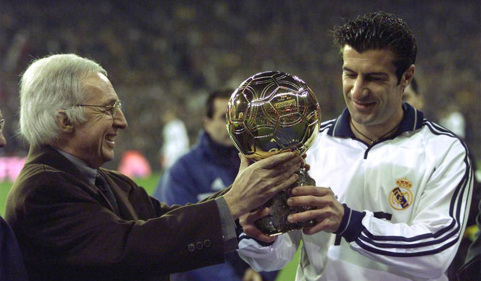 لوییس فیگو توپ طلا