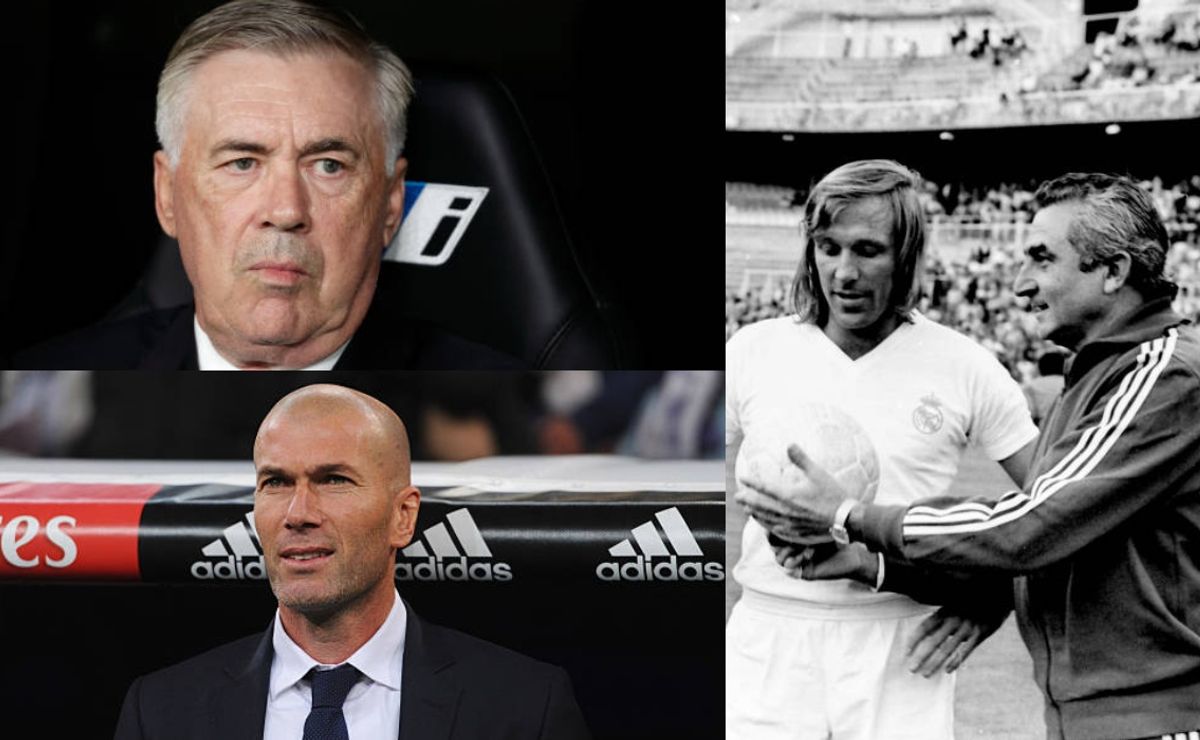 کدام سرمربی بیشترین بازی را روی نیمکت رئال نشسته است؟