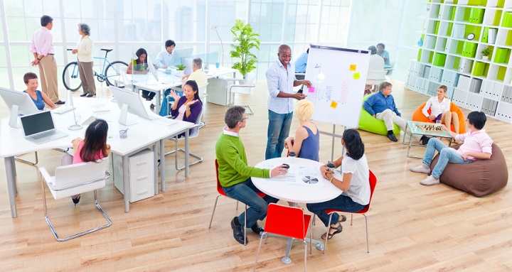 اتمسفر و چیدمان محیط کار بخشی از ارگونومی است