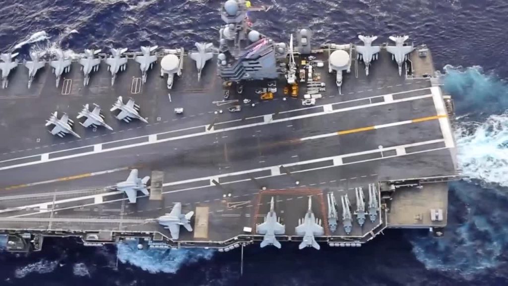 تسلیحات و قوت ناو هواپیمابر جرالد آر فورد_آفتاب وطن 22 ناو هواپیمابر جرالد آر فورد ایالات متحده