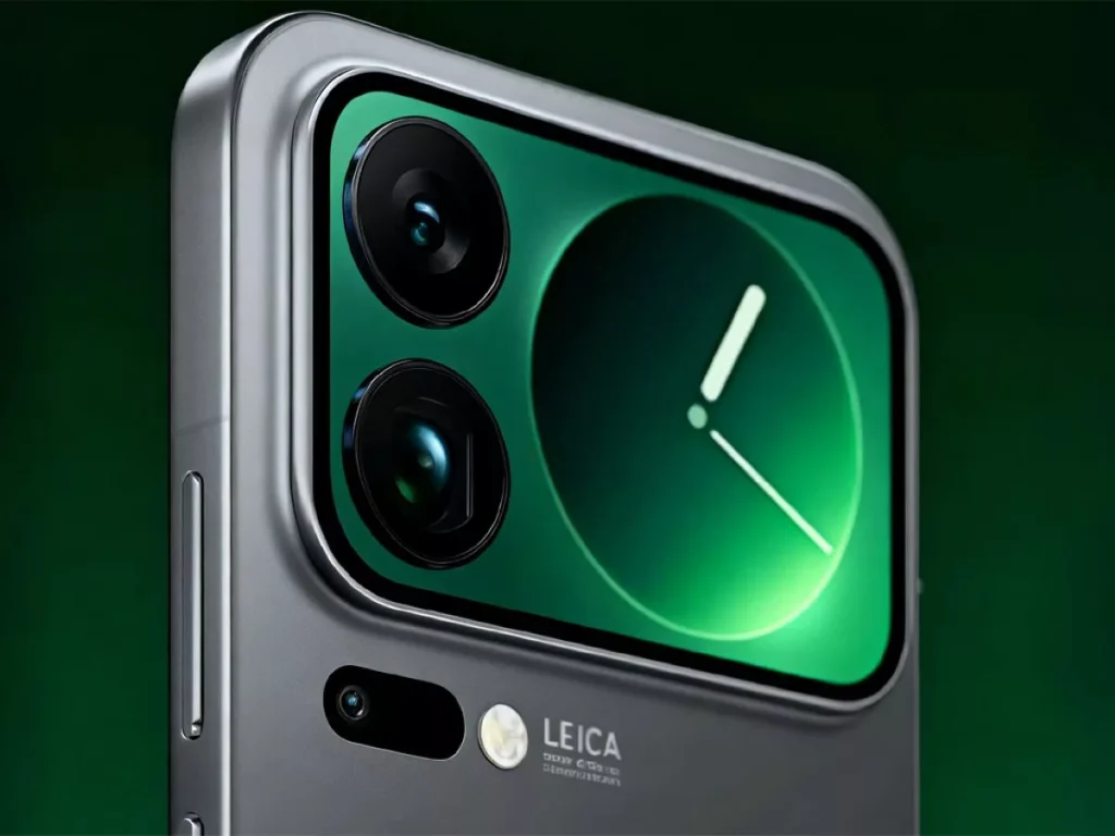 عکس شیائومی ۱۷ پرو با نمایشگر ثانویه توسط اکانت خود.webp