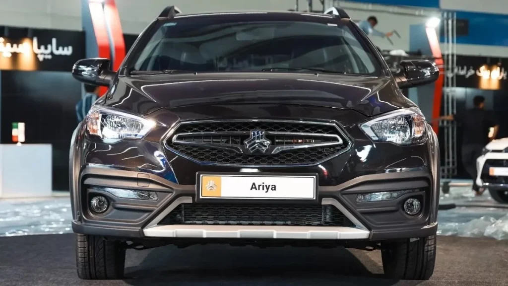 سایپا آریا بازدید کامل ماشین آریا سایپا مشخصات.webp