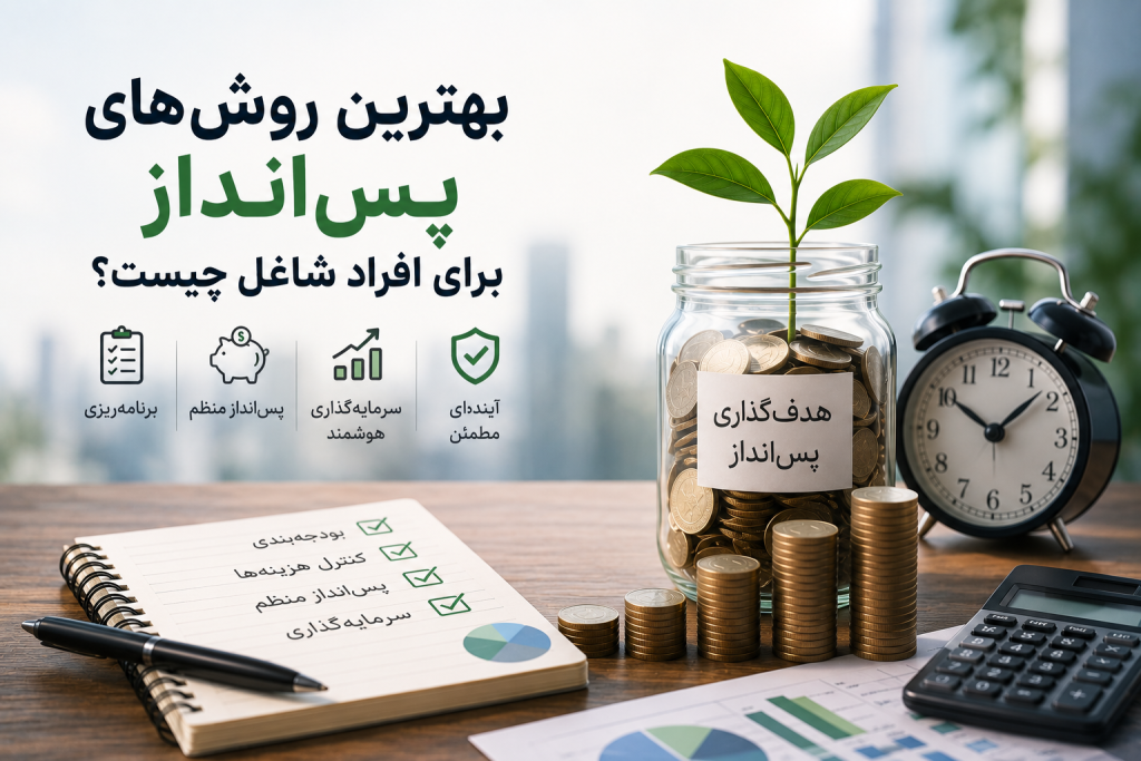 بهترین روش‌ های پس‌ انداز برای افراد شاغل چیست؟