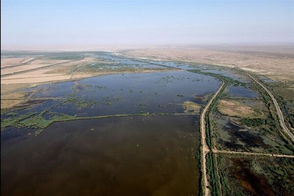 هورالعظیم تنها ۳۸ درصد آب باقی مانده