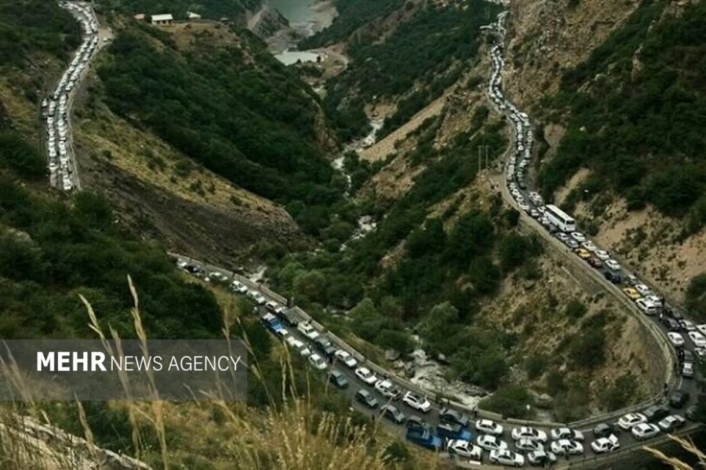 ترافیک نیمه‌سنگین جاده‌های شمالی و آزادراه‌های ورودی تهران