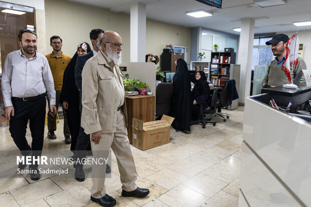 رئیس شورای اسلامی تهران در بازدید از گروه مهر