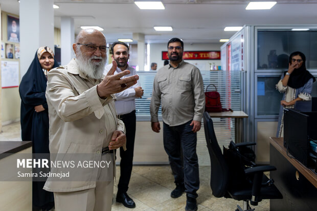 رئیس شورای اسلامی تهران در بازدید از گروه رسانه مهر