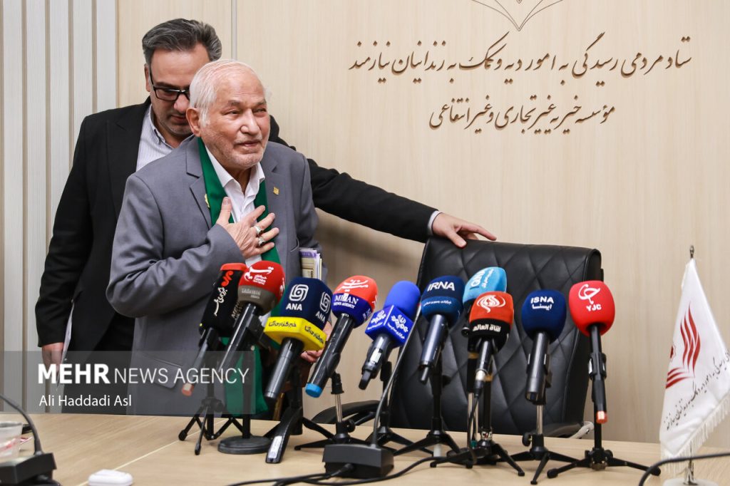 برگزاری نشست خبری ستاد مردمی دیه با حضور اسدالله جولایی