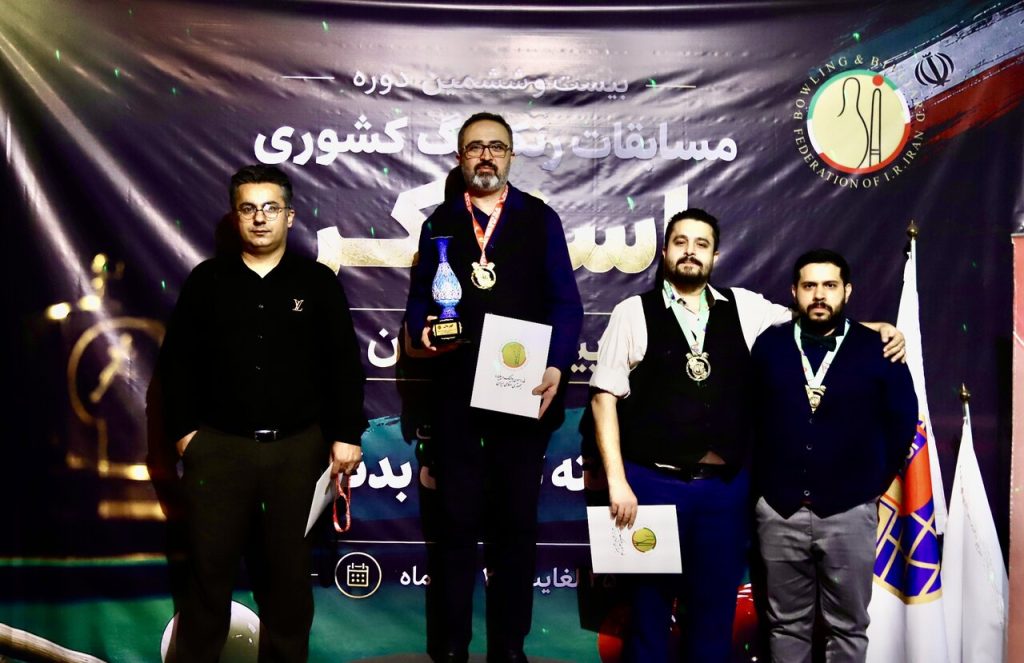 صادق حسینی قهرمان رنکینگ اسنوکر پیشکسوتان شد